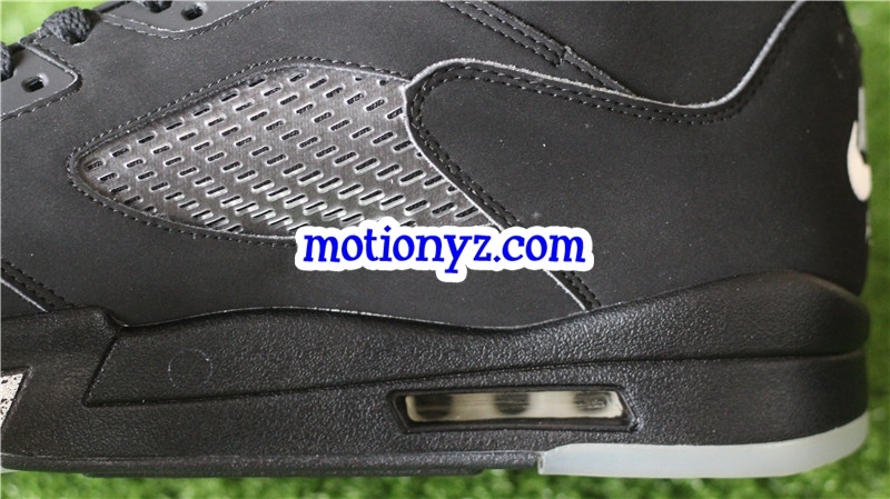 Authentic Air Jordan 5 Retro Blackmetallic